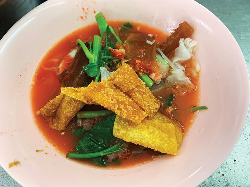 ก๋วยเตี๋ยวหมูต้มยำ ป้าแตง
