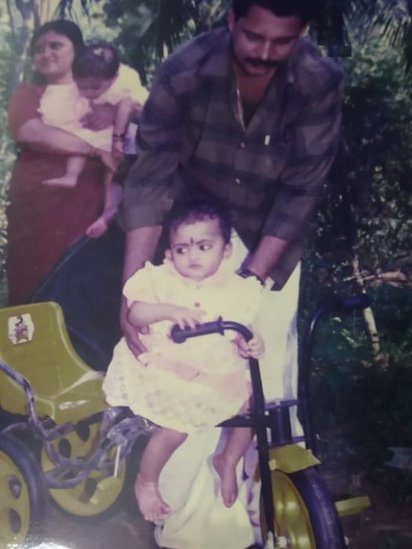 Prema Kumar playing with Uthara