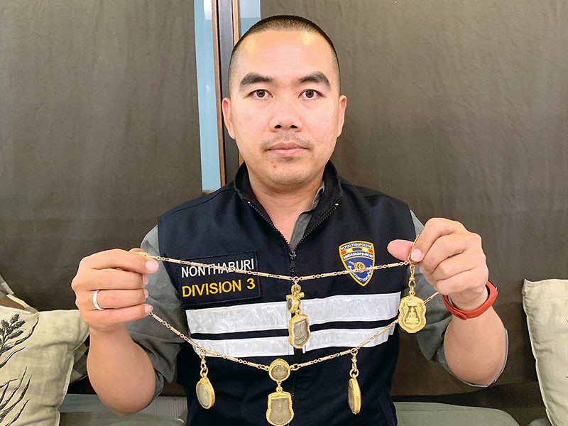 พ.ต.ท.สุริยะ พ่วงสมบัติ คล้อง7พระเครื่องชื่อดัง
