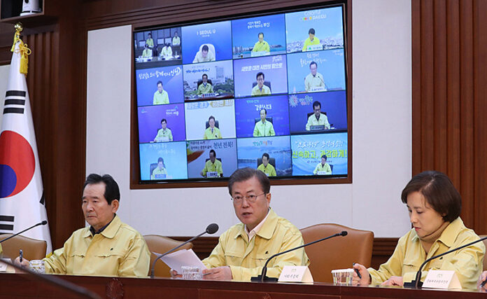 เกาหลีใต้ยกระดับเตือนภัยโควิดสูงสุด
