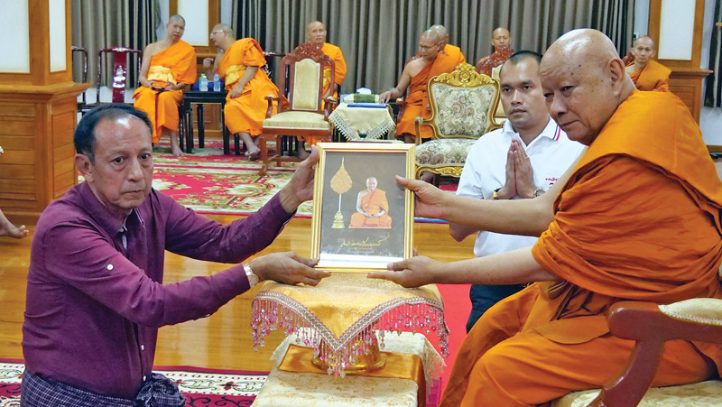 ชาวพุทธพม่า-ภูฏาน-เวียดนามศึกษาดูงานพลัง บวร วัดเขียนเขต