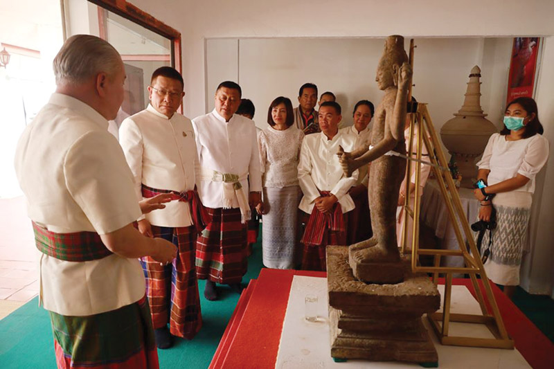 เปิดพิพิธภัณฑ์ท้องถิ่นกู่สันตรัตน์