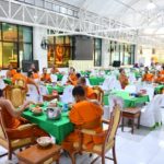 พระครูปลัดสิทธิวัฒน์ สนับสนุน “น้ำดื่มบุญ” โครงการอบรมบาลี คณะสงฆ์ภาค14
