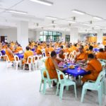พระครูปลัดสิทธิวัฒน์ สนับสนุน “น้ำดื่มบุญ” โครงการอบรมบาลี คณะสงฆ์ภาค14