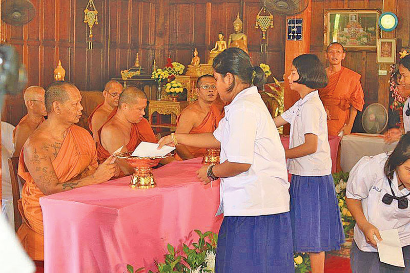 ชุมชนคุณธรรมวัดบางสระเก้า