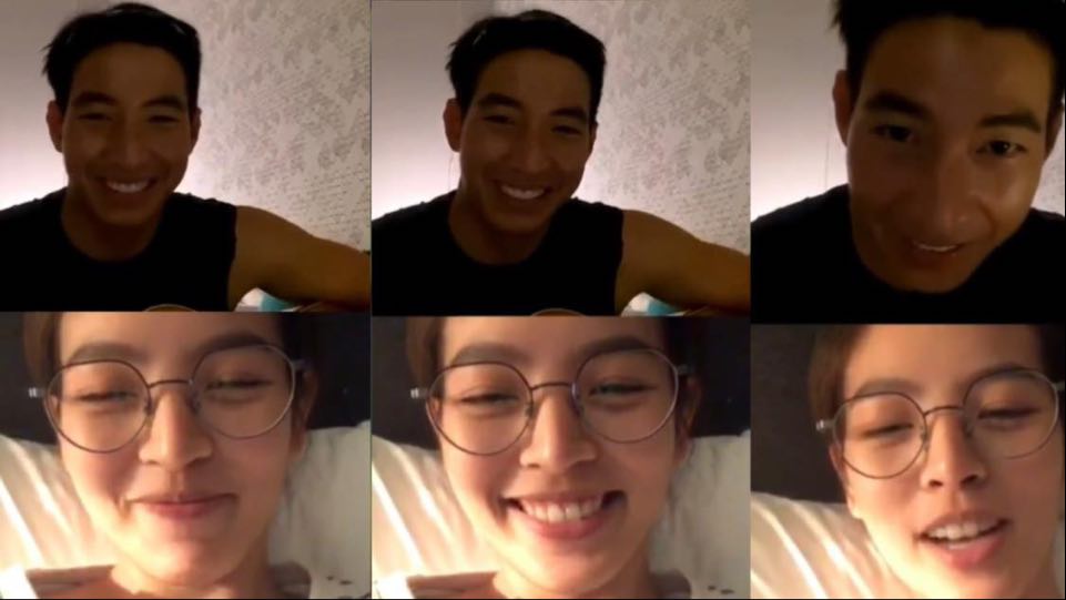 โตโน่-ณิชา ไลฟ์ไอจีคู่! เผยช็อตจ้องตา หวานจนแฟนๆจิกหมอนตาม