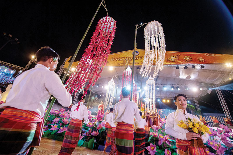 งานบุญผะเหวดประเพณีแห่งร้อยเอ็ด