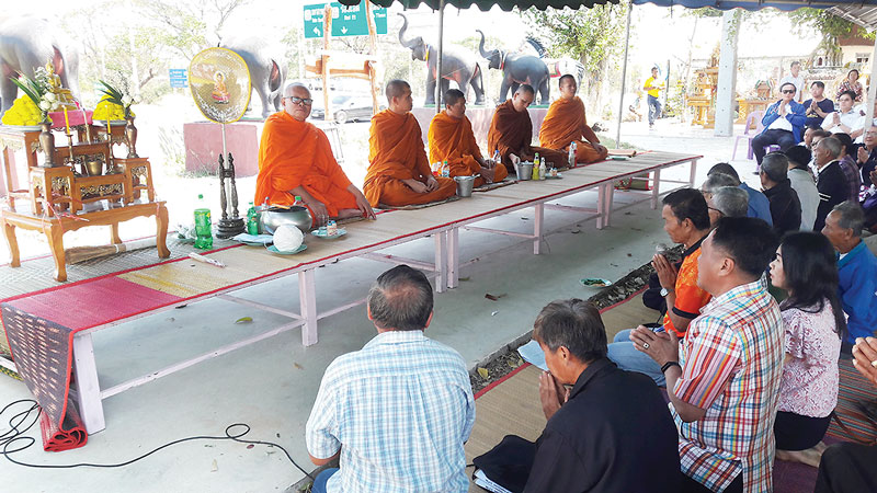ผ้าป่าสามัคคีชุมชนบ้านส่องฟื้นฟู ส่างแซง