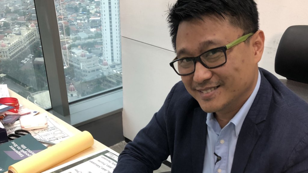 Sofian Sibarani, the head of Urban+ sketching plans