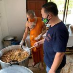 คนปทุมร่วมมือตั้งโรงทาน วัดคุณหญิงส้มจีน ช่วยเหลือปชช.ช่วง โควิด-19