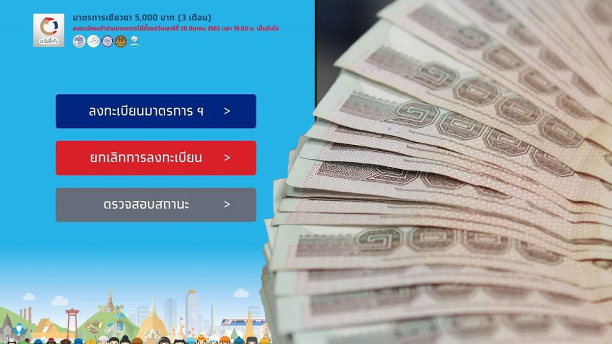 เช็กสถานะที่นี่! เราไม่ทิ้งกัน เยียวยา 5,000 บาท ใครเงินยังไม่เข้าบัญชี - ข่าวสด เช็กสถานะที่นี่! เราไม่ทิ้งกัน เยียวยา 5,000 บาท ใครเงินยังไม่เข้าบัญชี - ข่าวสด
