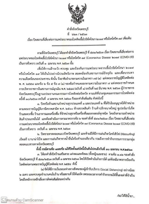 เพชรบุรีห้ามขายเหล้า