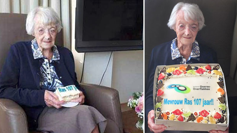 โควิด: คุณยายชาวดัตช์วัย 107 ปี