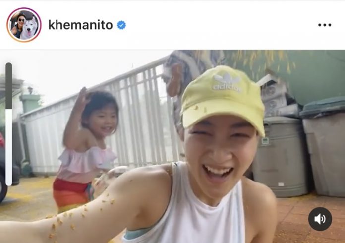 แพนเค้ก สะพรึง ต้นประดู่ ดอกบานสะพรั่ง