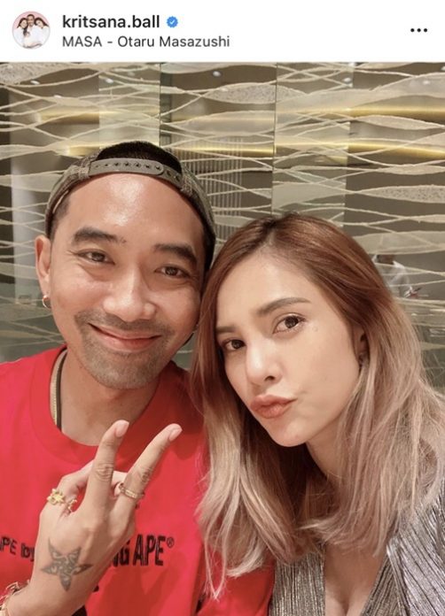 บอล กฤษณะ สามี อุ้ม ลักขณา เตรียมแจกข้าวกล่อง