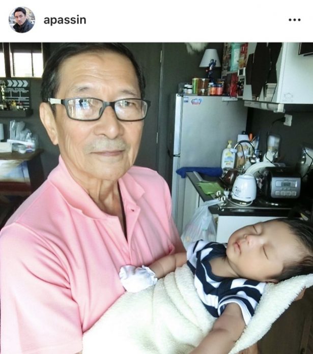 เอ พศิน โพสต์อาลัย คุณพ่อเรืองนาม จากไปอย่างสงบ