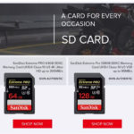 ActioncamThailand ตัวแทนจำหน่าย Memory Card ยี่ห้อ SanDisk อย่างเป็นทางการ
