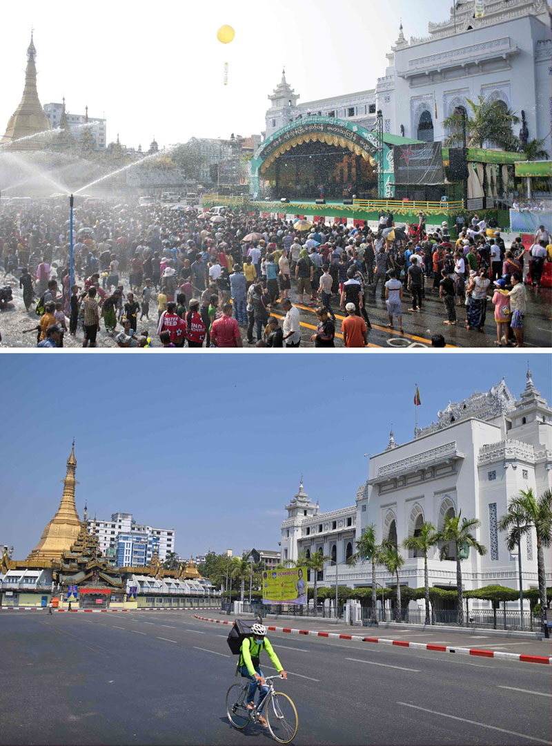 โควิด: พม่าประเดิม “ปีใหม่”