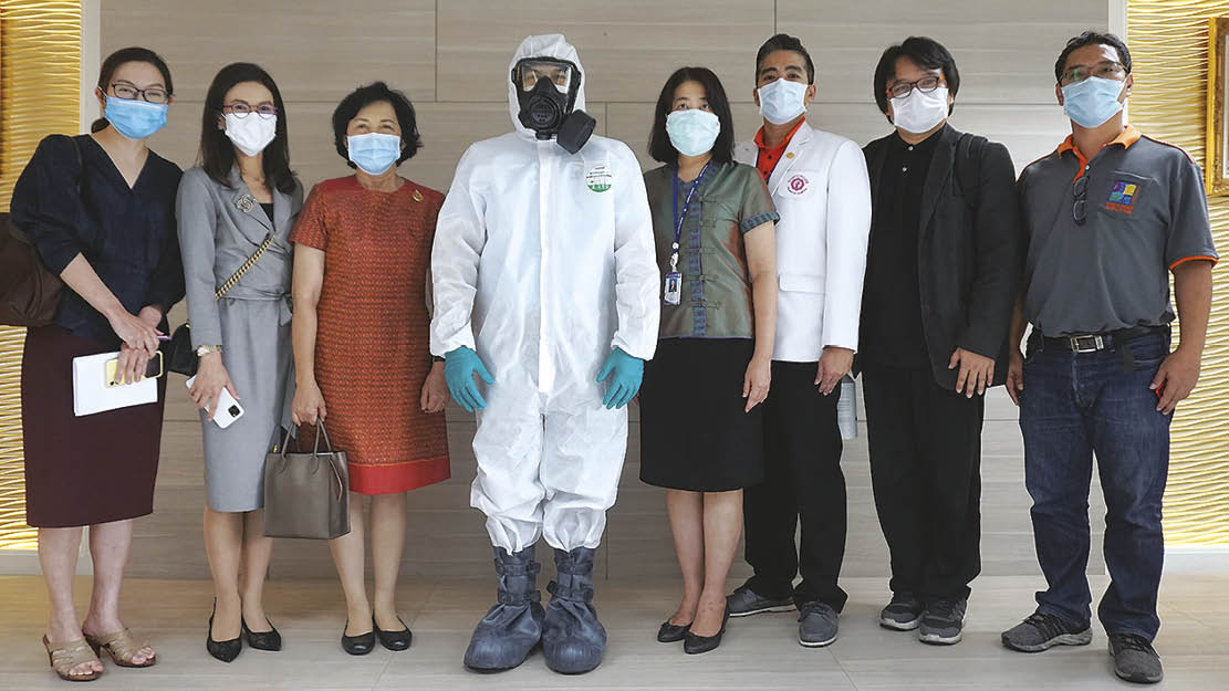 ‘ราชวิถีโมเดล’ขอหน้ากากทหารทำชุดPAPR