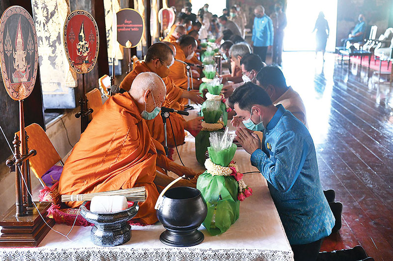 แนวทางปฏิบัติในงานพิธี