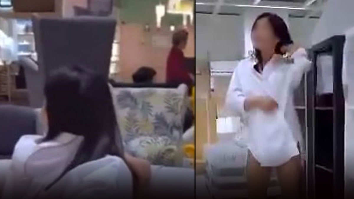 คลิปว่อนเน็ต 'อิเกีย' จวกยับสาวช่วยตัวเองกลางห้างไม่แคร์สายตาใคร - ข่าวสด