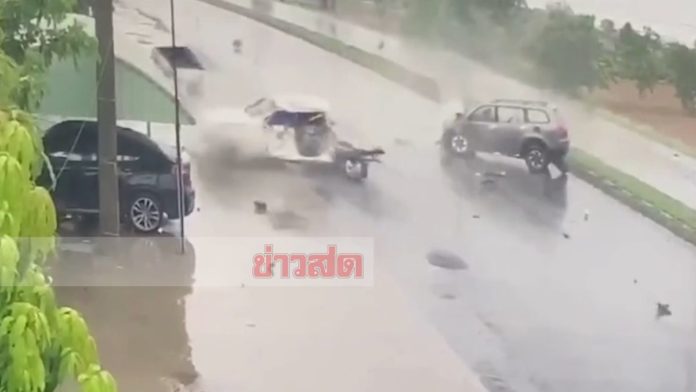  ชนดับ3ศพ