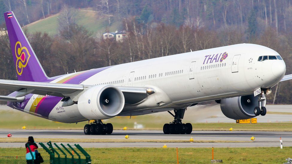 เครื่องบินการบินไทย