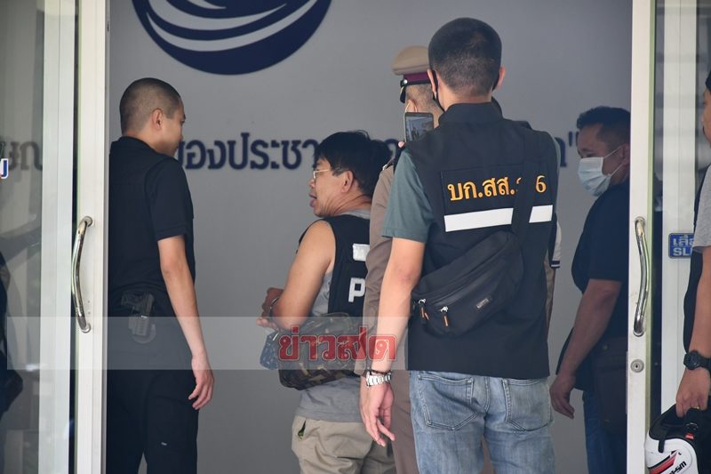 ตำรวจพิษณุโลกคุมตัว นายช่าง ทำแผน กราดยิง 3 ศพภายในสถานีวิทยุ