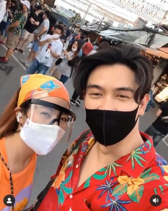 นิว-เป๊ก บุกตลาดนัดจตุจักร