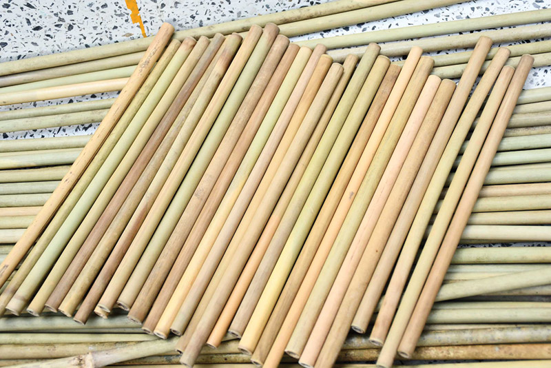 เครื่องทำความสะอาดผิวหลอดไผ่