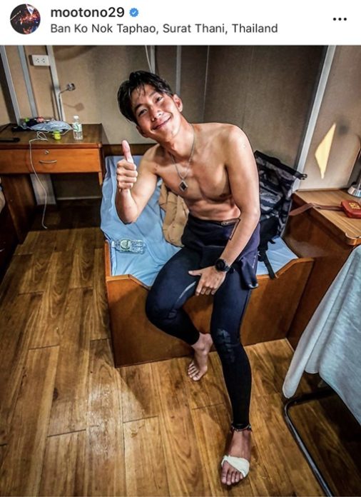 โตโน่ เผยยอดบริจาค ONE MAN & THE SEA ทะลุ 5 ล้าน