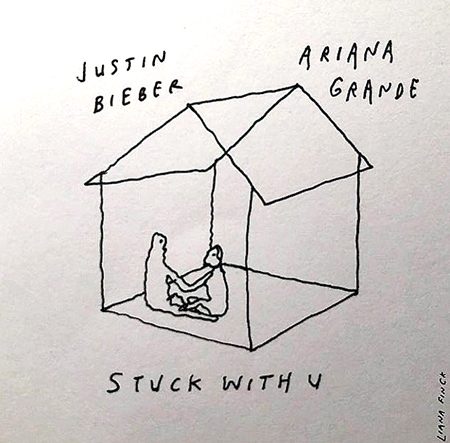 Stuck With U แชมป์บิลบอร์ด