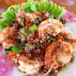 ร้านแดง ซีฟู้ด คลองโคน อาหารทะเลพื้นบ้าน สด สะอาด บรรยากาศดี