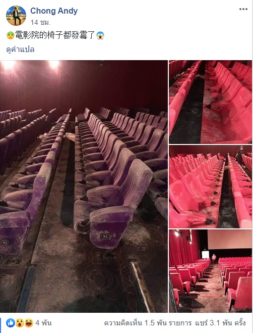 โรงหนัง เชื้อรา