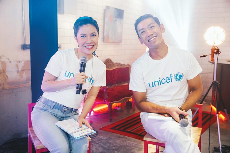 ‘เลิฟ เดลิเวอรี่ เฟส บาย ยูนิเซฟ’ ศิลปินระดมทุนช่วยเด็กฝ่าวิกฤตโควิด : สกู๊ป บันเทิง