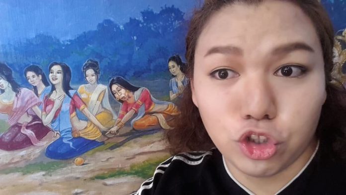 ศิลปิน เจ้าของภาพส้มหยุด