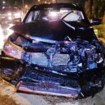 ชนสนั่นกลางสี่แยก! กระบะพุ่งประสานงาจยย. คนขี่กระเด็น100เมตรดับ
