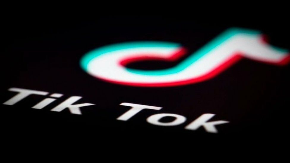TikTok logo.