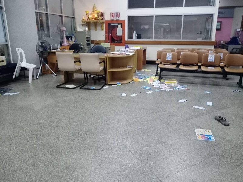 สภาพภายในห้องฉุกเฉิน