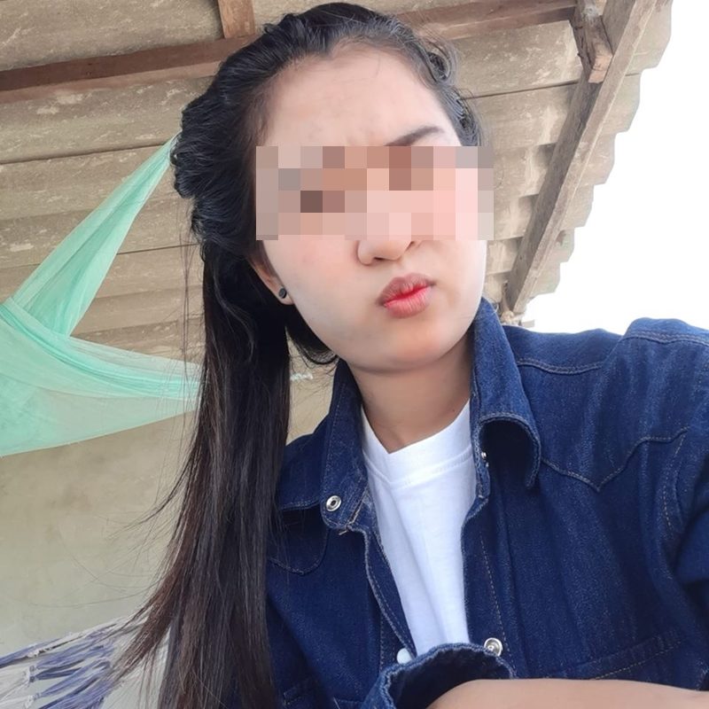 น.ส.วรรนิดา (ขอสงวนนามสกุล) อายุ 25 ปี ผู้เสียชีวิต