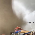 เผยคลิปทอร์นาโดถล่มจีน ผ่านมาแว่บเดียวราพณาสูร