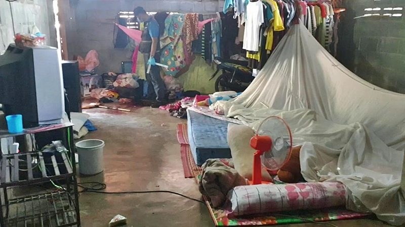 คนร้ายโหด มีดฟันหน้าผาก หนุ่มใหญ่นอนเสียชีวิตจมกองเลือดคาบ้านในพื้นที่ อุทัยธานี