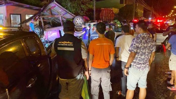 กระบะเจ็บ19เสียชีวิต1