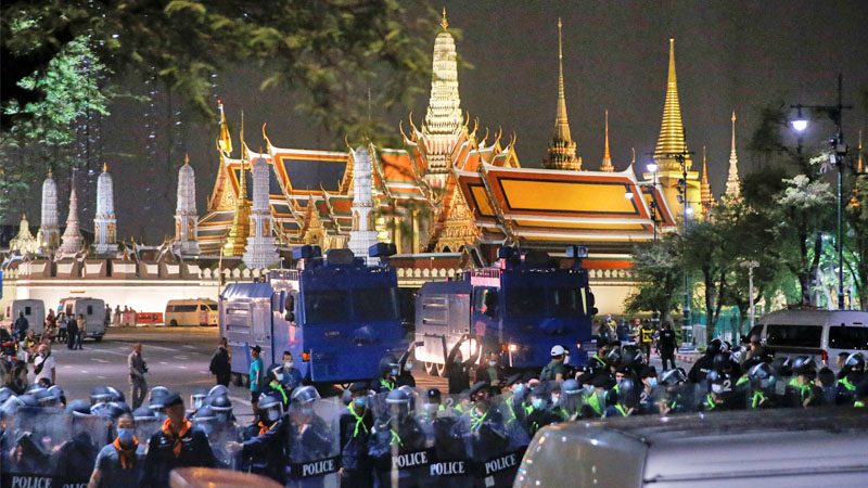 “ไม่พบหลักฐาน” กษัตริย์ไทยละเมิดกฎหมาย