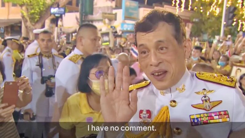 ในหลวงให้สัมภาษณ์สื่อนอก