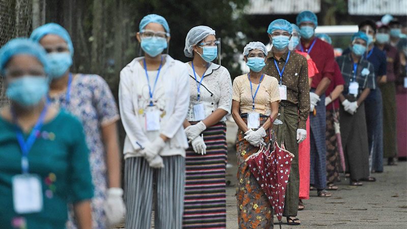 คาดพรรค “ออง ซาน ซู จี” ชนะอีกสมัย