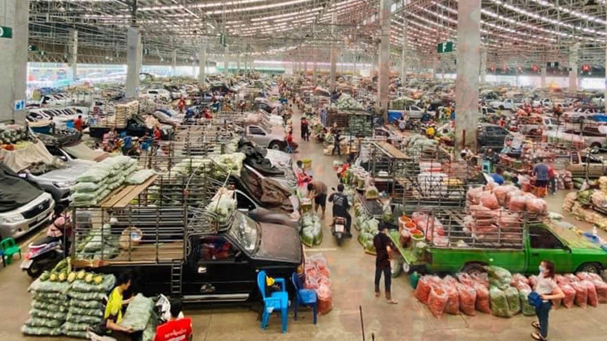 ตลาดสี่มุมเมือง ประกาศแจ้ง ผู้ค้า ห้ามขายอาหารทะเล-กุ้งทุกประเภท ฝ่าฝืน ตลาดสี่มุมเมือง ประกาศแจ้ง ผู้ค้า ห้ามขายอาหารทะเล-กุ้งทุกประเภท ฝ่าฝืน