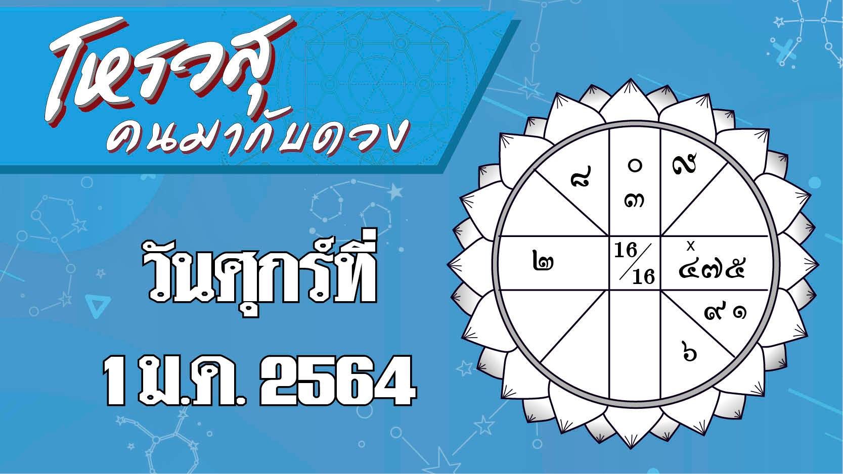 ดวงวันศุกร์ 1 ม.ค.64 ราศีใดเจอปัญหาแต่ต้นปี ราศีเฮงสุดมีโชคลาภ