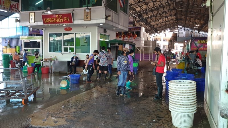 เปิดให้บริการแล้ว ตลาดกุ้ง จ.สมุทรสาคร บรรยากาศสุดซบเซา หลัง เจ๊แพปลา ติดโควิด