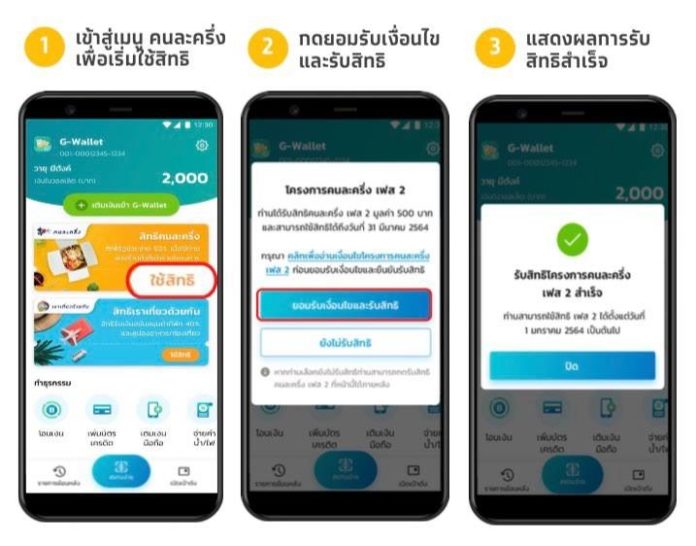 ช้าอด! คนละครึ่ง เฟส2 ลงทะเบียนครบ 5 ล้านสิทธิ์ได้ใน 10 นาที